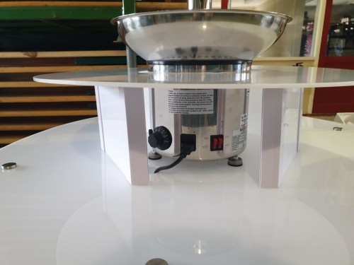 Verlichte tafel (tbv chocoladefontein) - 100 cm